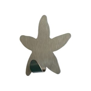 Adhesive hook QF type starfish, stainless steel, 1pc Children's Twentyshop.cz