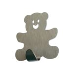 Adhesive hook QF type bear, stainless steel, 1pc Children's Twentyshop.cz