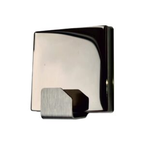 Self-adhesive hook QF type 26 G12, stainless steel, glossy glass, LUXURY EDITION, 1pc Hooks Twentyshop.cz