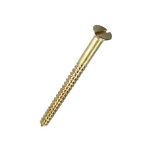 Brass screw ZH, 3,5×30, 8 pcs Brass Twentyshop.cz