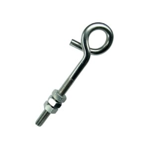 Swing hook with metric thread M10x145mm, zinc white, 1pc Wire screw Twentyshop.cz
