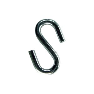 S-hook 3mm, white zinc, 1pc Wire screw Twentyshop.cz
