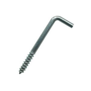 Clamp with screw 19x60mm, white zinc, 1pc Wire screw Twentyshop.cz