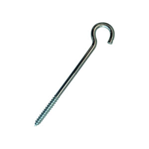 Ceiling hook with screw 6,8x160mm, zinc white, 1pc Twentyshop.cz