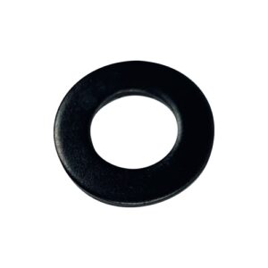 Flat washer M3, black, DIN 125A, 30pcs Exclusive BLACK LINE series Twentyshop.cz